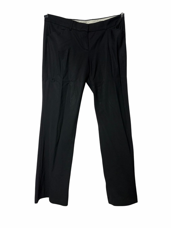 Theory Pants - Theory Max C Tailor Pant Black Wool Trousers Straight Leg Size 12
